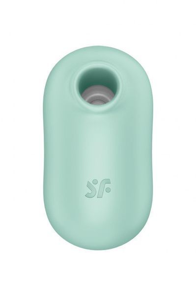 Вакуумний кліторальний стимулятор з вібрацією Satisfyer Pro To Go 2 (м'ятний) 30054 фото