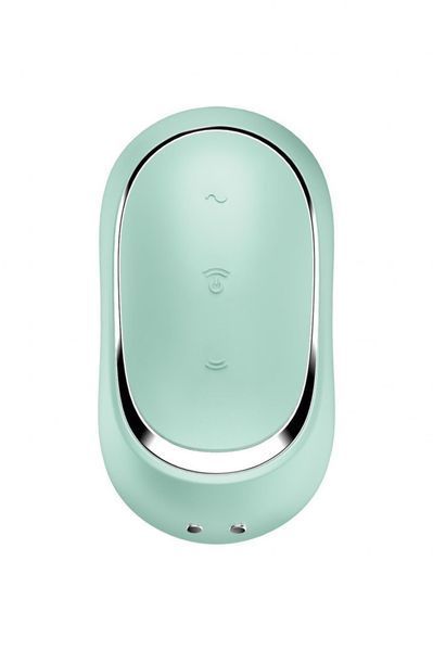 Вакуумний кліторальний стимулятор з вібрацією Satisfyer Pro To Go 2 (м'ятний) 30054 фото