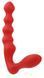 Страпон Dream Toys Purrfect Silicone, 19 см (красный) 41342 фото 1