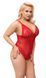 Боді Cottelli Curves otwarte, XL (червоний) 55650 фото 1