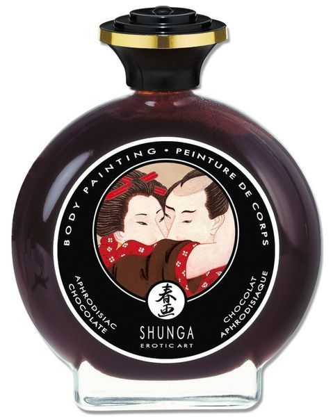 Съедобная краска для тела Shunga Body Painting шоколад, 100 мл 40028 фото