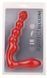 Страпон Dream Toys Purrfect Silicone, 19 см (красный) 41342 фото 2