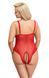 Боді Cottelli Curves otwarte, XL (червоний) 55650 фото 3