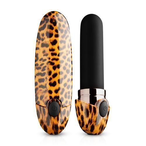 Вибратор Asha Lipstick Mini, 10 см (леопардовый) 21390 фото