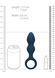 Анальна пробка Loveline Anal Plug L, 17.7 см (синій) 79542 фото 10