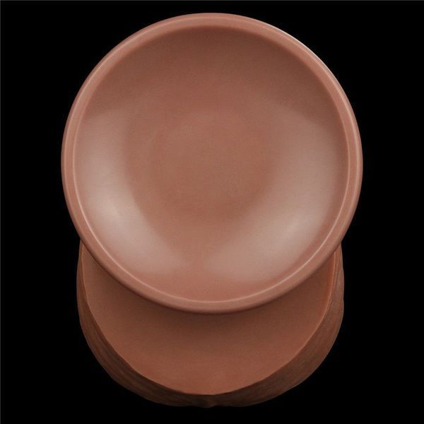 Фалоімітатор LoveToy Sliding-Skin Dual Layer Dong King Sized, 31 см (коричневий) 22400_EU фото