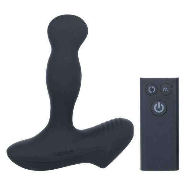 Стимулятор простаты Nexus Revo Slim, 11 см (черный) 68702 фото