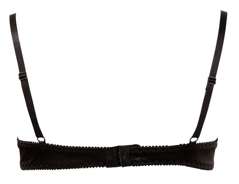 Бюстгальтер открытый Cottelli Lingerie, 75A (черный) 82676 фото