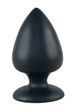 Анальна пробка Orion Black Velvets Butt Plug Extra, 14 см (чорний)