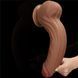 Фалоімітатор LoveToy Sliding-Skin Dual Layer Dong King Sized, 31 см (коричневий) 22400_EU фото 17