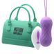Вагинальные шарики с вибрацией FeelzToys Motion Love Balls Twisty, 8 см (фиолетовый) 36520 фото 1