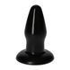 Анальна пробка Toyz4lovers Italian Cock 3,5", 9.5 см (чорний) 73896 фото 2