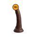 Фалоімітатор King Cock Elite 7&rdquo; Dual Density, 21 см (коричневий) 103750 фото 5