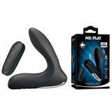 Стимулятор простаты Mr. Play Remote Control, 13.5 см (черный) 225182 фото
