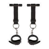 Наручники EasyToys Over the Door Wrist Cuffs (чорний) 86688 фото