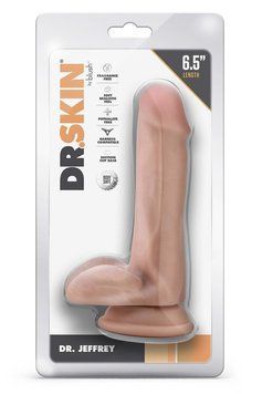 Фаллоимитатор Blush Dr. Skin - Dr. Jeffrey 6.5", 15.2 см (телесный) 51932 фото