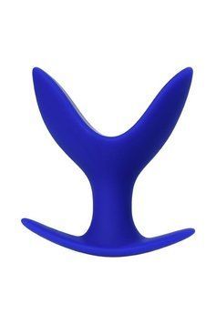 Анальна пробка ToDo Expander Plug Bloom M, 9 см (синій) 98000 фото