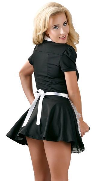 Костюм Cottelli Collection Maids Dress, S (черный) 83468 фото