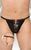 Трусы-стринги Softline Thong 4508, S-L (черный) 97616 фото