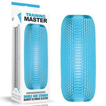 Мастурбатор Training Master Double Side Stroker (синий) 22750 фото