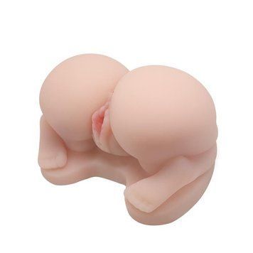 Мастурбатор з вібрацією Baile Soft And Smooth Pussy & Ass Hole (тілесний) 23312 фото
