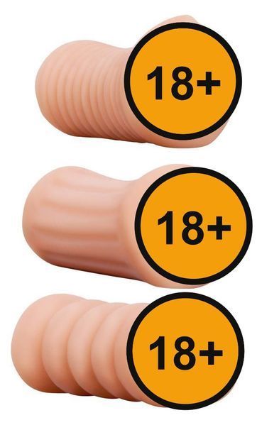 Набор мастурбаторов NMC XXX To-Go 3 in 1, 3 шт (телесный) 29274 фото