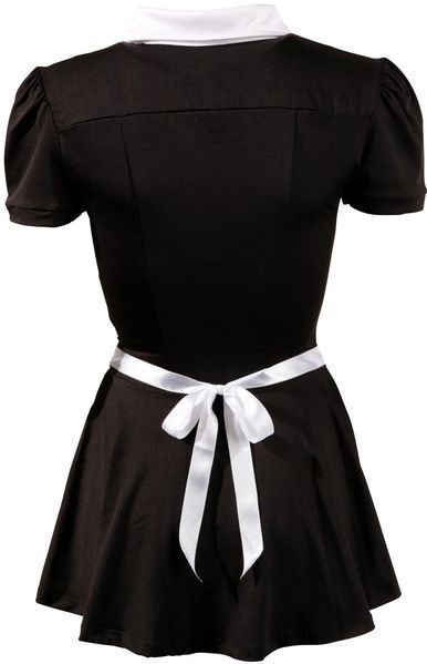 Костюм Cottelli Collection Maids Dress, S (черный) 83468 фото