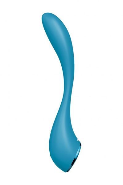 Вибратор для точки G Satisfyer G-Spot Flex 5, 23 см (синий) 15034 фото