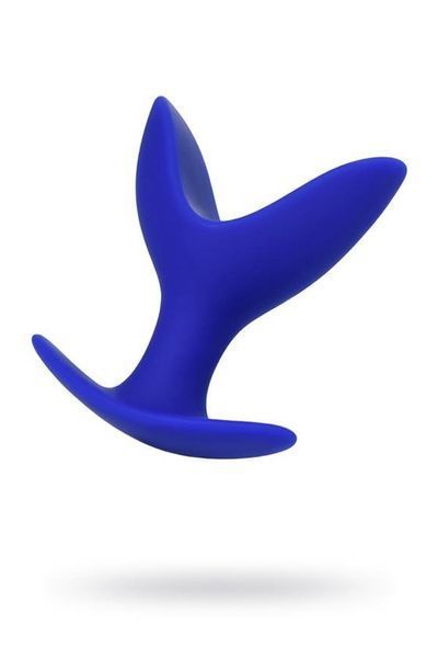Анальна пробка ToDo Expander Plug Bloom M, 9 см (синій) 98000 фото