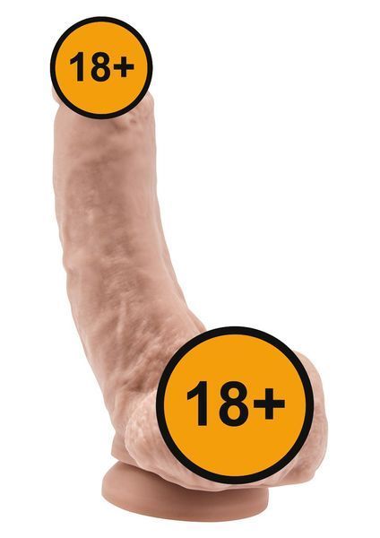 Вагинальный фаллоимитатор Get Real ToyJoy, 20,5 см (телесный) 13454 фото