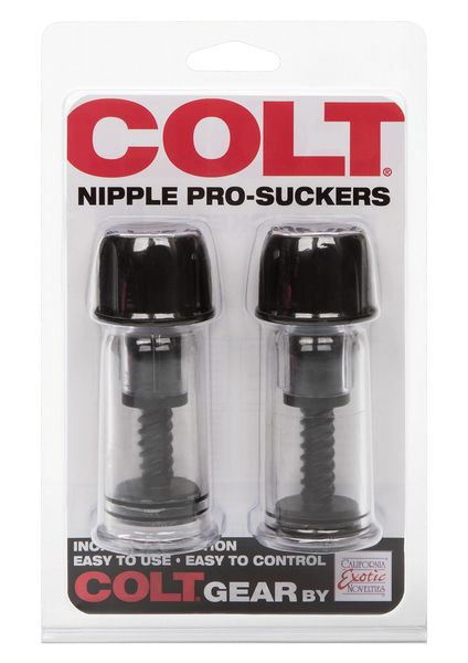 Помпа для сосков CalExotics COLT Nipple Pro-Suckers, 10,3 см (черный) 6039 фото