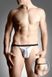 Сексуальні стрінги SoftLine Mens thongs 4497, S-L (білий) 97574 фото