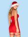 Эротический костюм Obsessive Kissmas, S/M (красный) 36374 фото 4