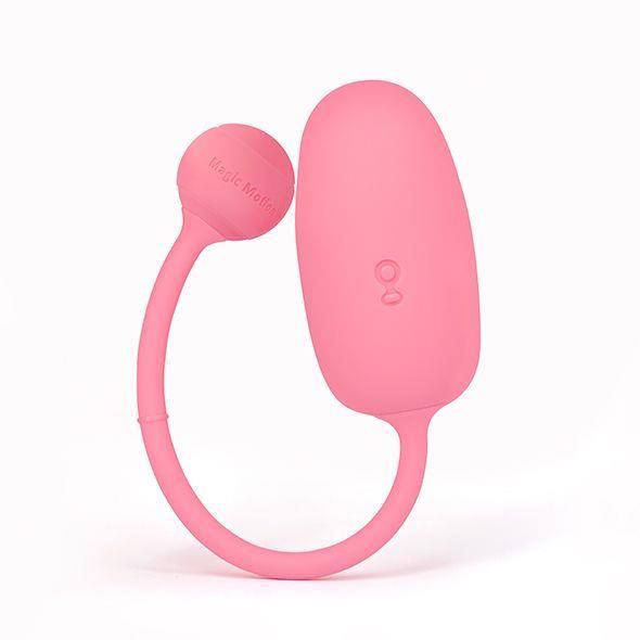 Віброяйце Magic Motion Kegel Coach Smart Exerciser, 19 см (рожевий) 12533 фото