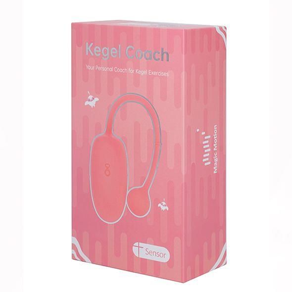 Віброяйце Magic Motion Kegel Coach Smart Exerciser, 19 см (рожевий) 12533 фото