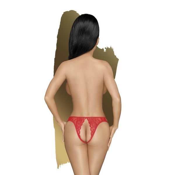 Трусики Penthouse Lingerie Naughty Valentine, S/M (червоний) 40784 фото