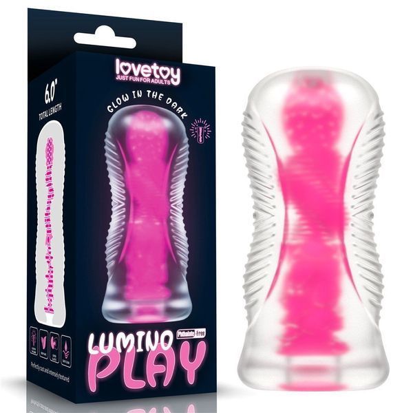 Мастурбатор Lumino Play Masturbator 6.0'' (розовый) 22252 фото
