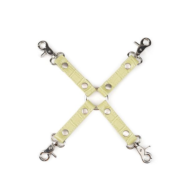 БДСМ набір Liebe Seele Macaron Bondage Kit, 9 шт (жовтий) 123702 фото