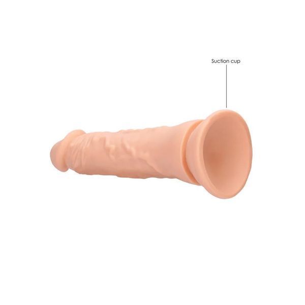 Фаллоимитатор RealRock Dong without Testicles, 23 см (телесный) 237268 фото