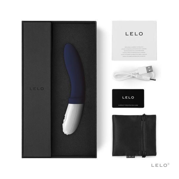 Стимулятор простаты Lelo Billy 2, 17,4 см (синий) 69088 фото