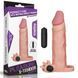 Насадка на пеніс із вібрацією LoveToy Pleasure X-Tender, 18,5 см (тілесний) 46024 фото 1