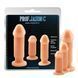 Набор анальных фаллоимитаторов Prof. Jason C Anal Dildo Kit, 3 шт (телесный) 54234 фото 1