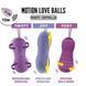 Вагинальные шарики с вибрацией FeelzToys Motion Love Balls Foxy, 8 см (фиолетовый) 25308 фото 4