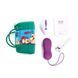 Вагинальные шарики с вибрацией FeelzToys Motion Love Balls Foxy, 8 см (фиолетовый) 25308 фото 1
