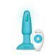 Анальная пробка B-Vibe Rimming Plug 2, 15 см (бирюзовый) 72818 фото