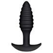 Анальная пробка Dorcel Spiral Plug, 10,6 см (черный) 36946 фото