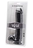 Фалоімітатор Get Real 11 Inch Dong, 29 см (чорний) 13458 фото