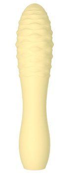 Міні-вібратор Cuties Mini Vibrator, 14,2 см (жовтий) 27366 фото