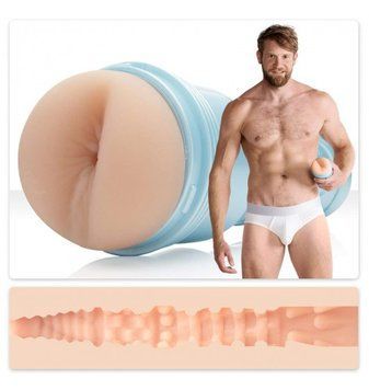 Реалистичный мастурбатор Fleshjack Colby Keller Lumberjack (телесный) 69474 фото