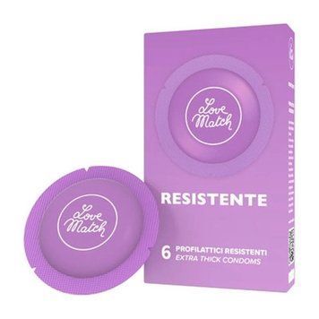 Презервативы Love Match Resistante, 6 шт 88438 фото